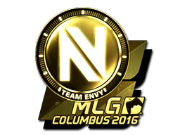 Sticker | Team EnVyUs (Gold) | MLG Columbus 2016