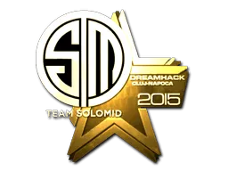 Sticker | Team SoloMid (Gold) | Cluj-Napoca 2015