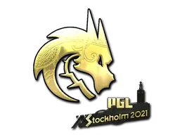 Sticker | Team Spirit (Gold) | Stockholm 2021