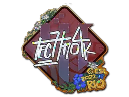 Sticker | Techno4K (Glitter) | Rio 2022