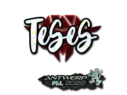 Sticker | TeSeS (Glitter) | Antwerp 2022