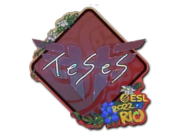 Sticker | TeSeS (Glitter) | Rio 2022