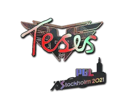 Sticker | TeSeS (Holo) | Stockholm 2021