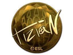 Sticker | tiziaN (Gold) | Katowice 2019