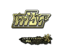 Sticker | Tuurtle (Gold) | Antwerp 2022