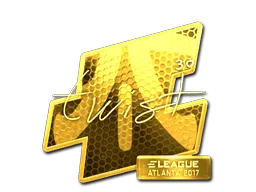 Sticker | twist (Gold) | Atlanta 2017