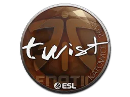 Sticker | twist | Katowice 2019