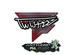 Sticker | Twistzz (Glitter) | Antwerp 2022