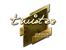 Sticker | Twistzz (Gold) | Boston 2018