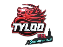 Sticker | Tyloo (Foil) | Stockholm 2021