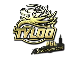 Sticker | Tyloo (Gold) | Stockholm 2021