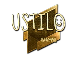 Sticker | USTILO (Gold) | Boston 2018