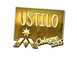 Sticker | USTILO (Gold) | Cologne 2015