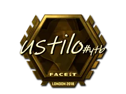 Sticker | USTILO (Gold) | London 2018