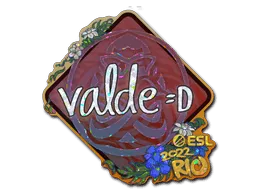 Sticker | v4lde (Glitter) | Rio 2022