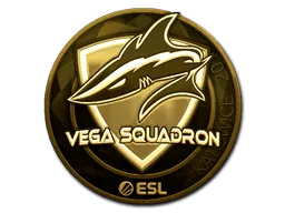 Sticker | Vega Squadron (Gold) | Katowice 2019