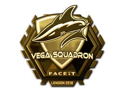 Sticker | Vega Squadron (Gold) | London 2018