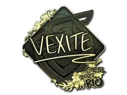 Sticker | vexite (Gold) | Rio 2022