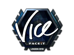 Sticker | vice (Foil) | London 2018