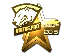 Sticker | Virtus.Pro (Gold) | Cluj-Napoca 2015