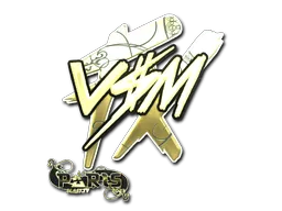 Sticker | v$m (Gold) | Paris 2023