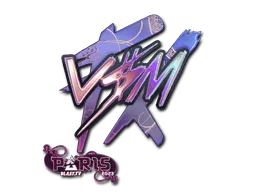 Sticker | v$m (Holo) | Paris 2023