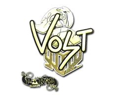 Sticker | volt (Gold) | Paris 2023