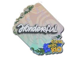 Sticker | w0nderful | Rio 2022