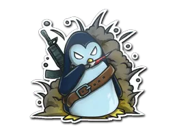 Sticker | War Penguin