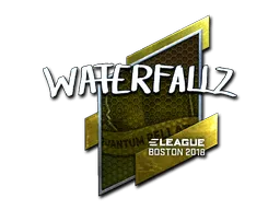 Sticker | waterfaLLZ (Foil) | Boston 2018