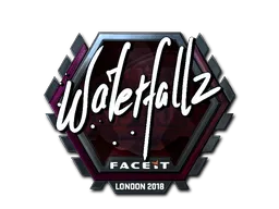 Sticker | waterfaLLZ (Foil) | London 2018