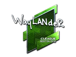 Sticker | wayLander (Foil) | Boston 2018