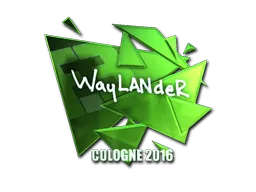 Sticker | wayLander (Foil) | Cologne 2016