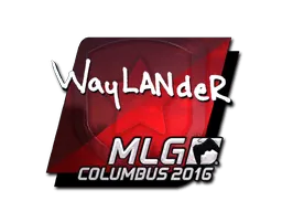 Sticker | wayLander (Foil) | MLG Columbus 2016