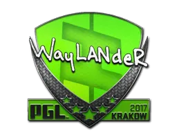 Sticker | wayLander | Krakow 2017