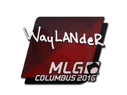 Sticker | wayLander | MLG Columbus 2016