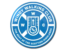 Sticker | Windy Walking Club