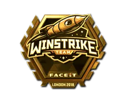 Sticker | Winstrike Team (Gold) | London 2018