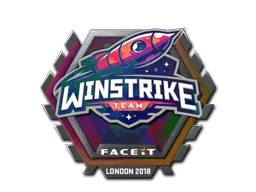 Sticker | Winstrike Team (Holo) | London 2018
