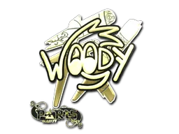 Sticker | WOOD7 (Gold) | Paris 2023