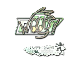 Sticker | WOOD7 (Holo) | Antwerp 2022