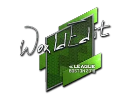 Sticker | WorldEdit | Boston 2018