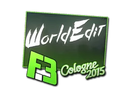 Sticker | WorldEdit | Cologne 2015