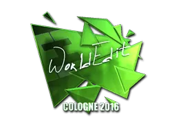 Sticker | WorldEdit (Foil) | Cologne 2016