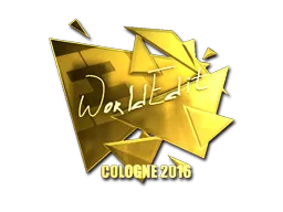 Sticker | WorldEdit (Gold) | Cologne 2016