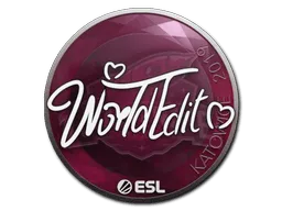 Sticker | WorldEdit | Katowice 2019