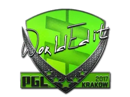 Sticker | WorldEdit | Krakow 2017