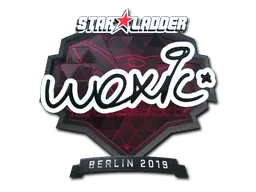 Sticker | woxic (Foil) | Berlin 2019
