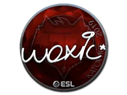 Sticker | woxic (Foil) | Katowice 2019