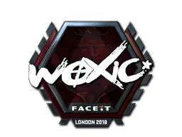 Sticker | woxic (Foil) | London 2018